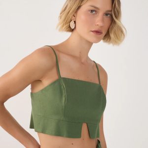 Cut-Out Adjustable Straps Top