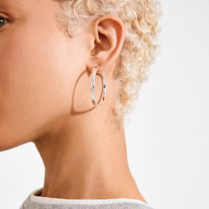 Ember Hoop Plated Earings