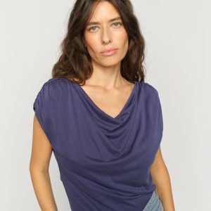 Shima Solid Sleeveless Tee