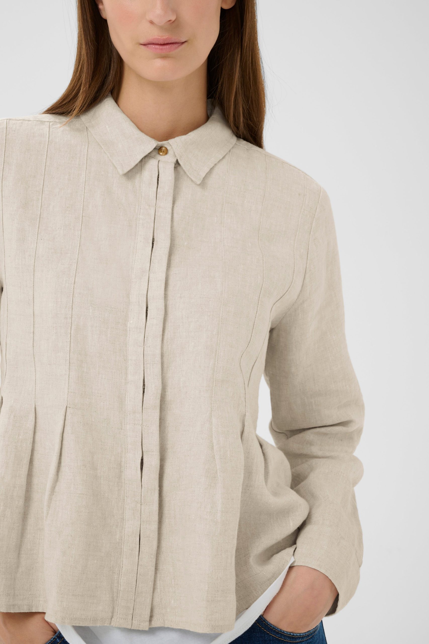 Dilana Pleated Shirt - Image 2