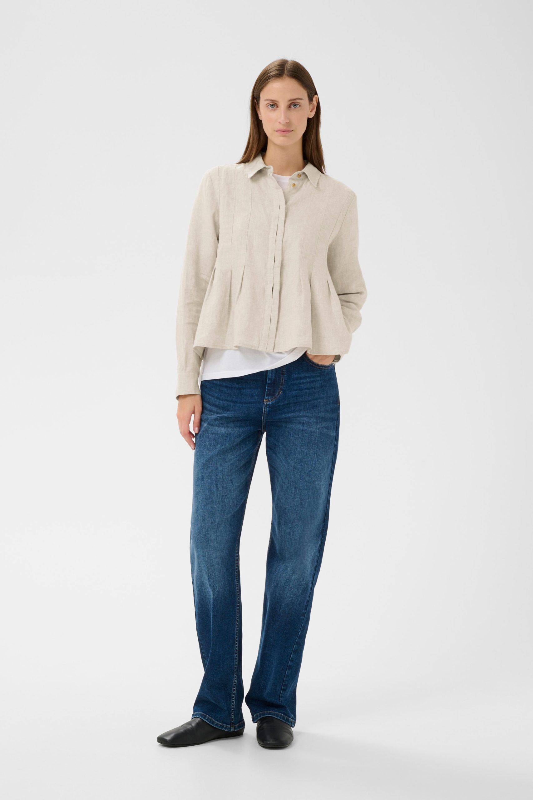 Dilana Pleated Shirt - Image 4