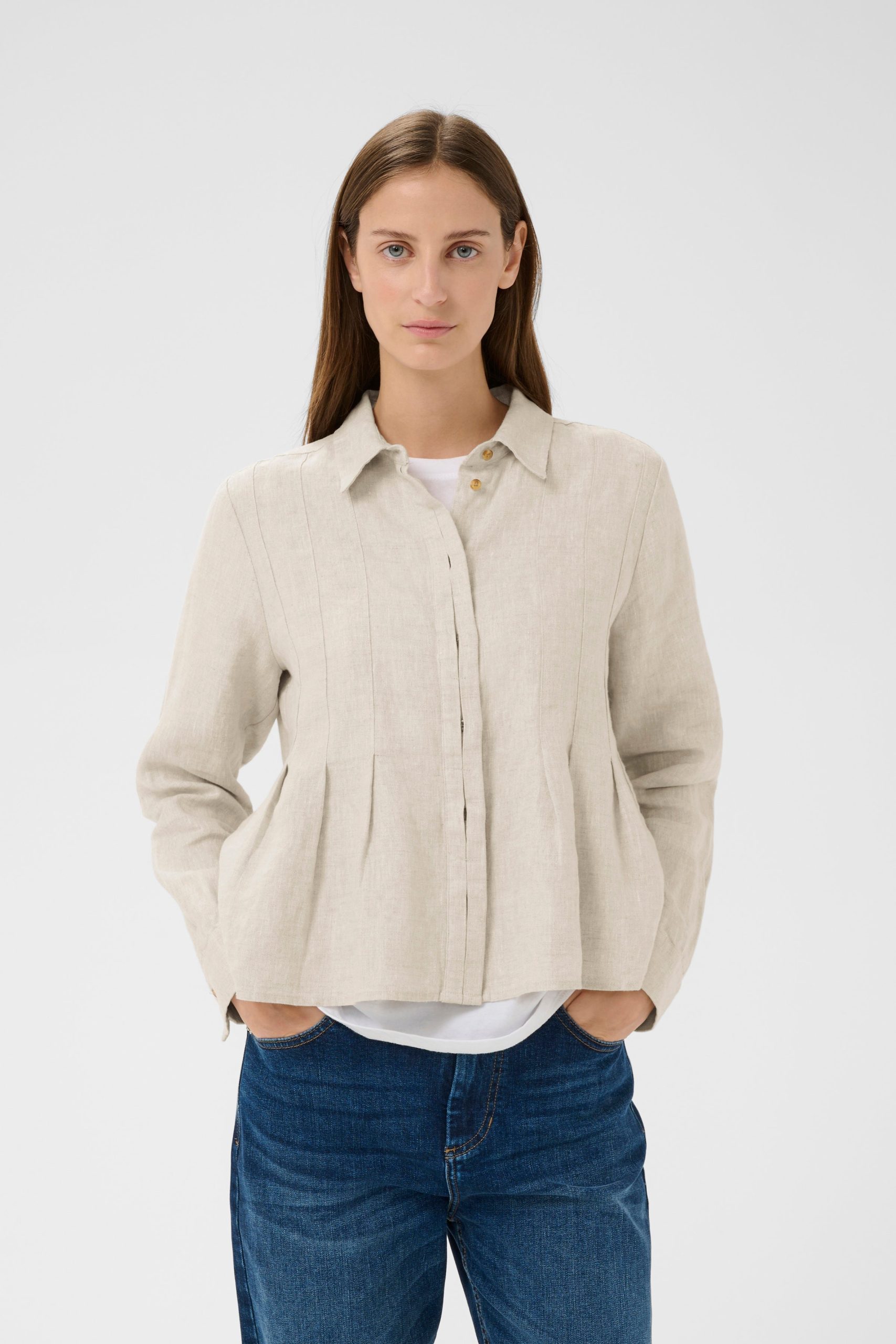 Dilana Pleated Shirt