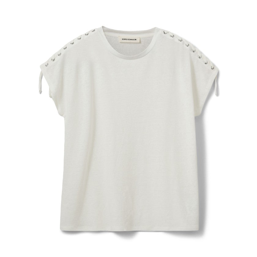 Aleid Linen Mix T-Shirt - Image 5
