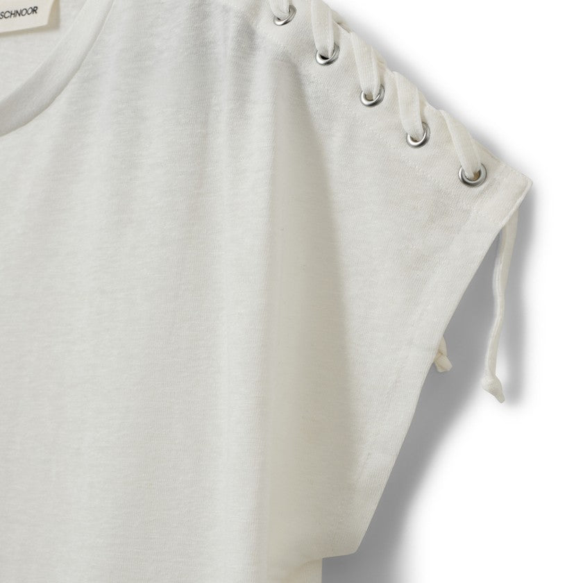 Aleid Linen Mix T-Shirt - Image 7